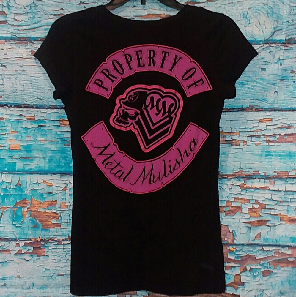 Metal Mulisha Small V-Neck Tee